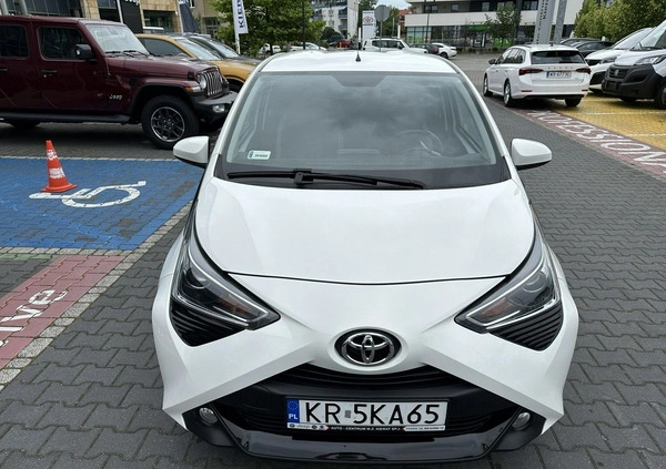 Toyota Aygo cena 44900 przebieg: 48003, rok produkcji 2018 z Radzionków małe 781